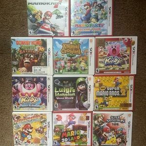 Nintendo 3DS games best offer!
